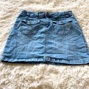 Kids Casual Denim Skirt